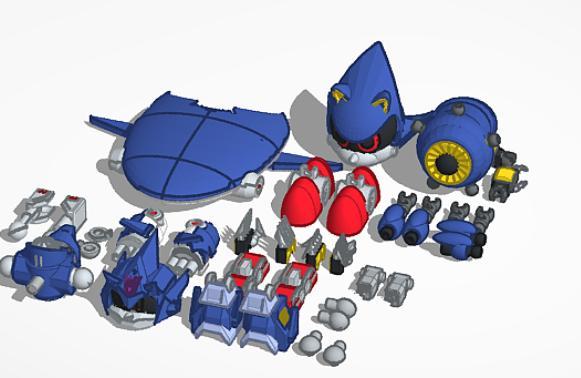 transformer metal sonic