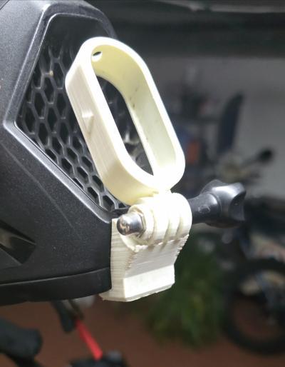 FOX Rampage helmet chin mount