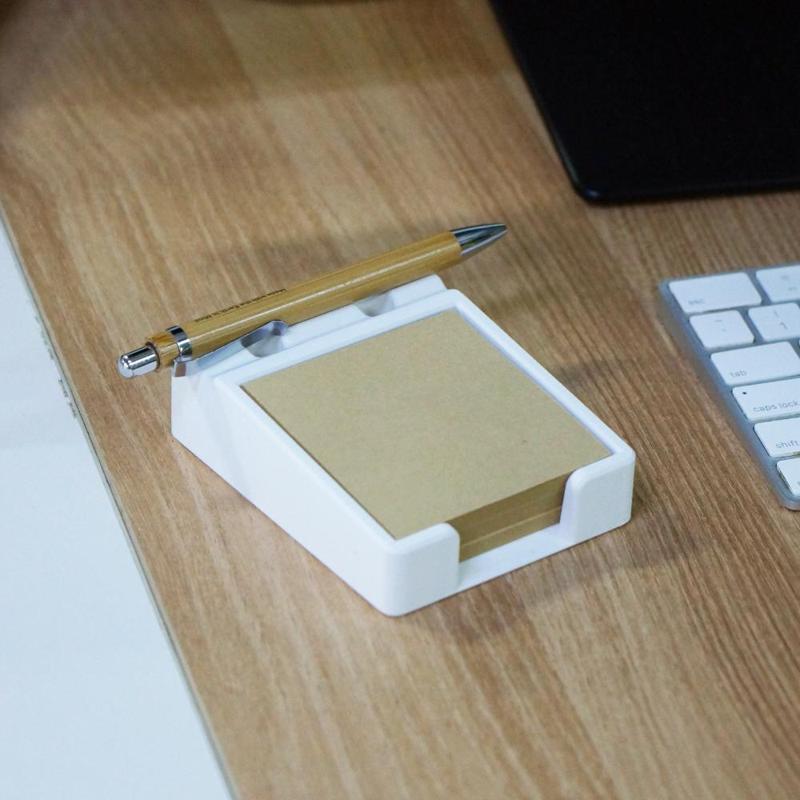 Minimalist Dual Pen Post-It Holder