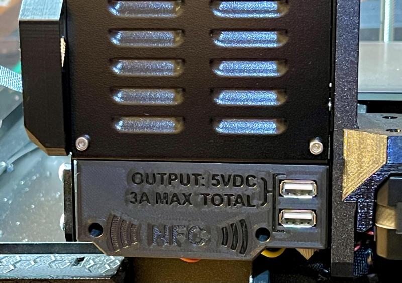Dual USB 5V DC for MK4S with NFC Reader