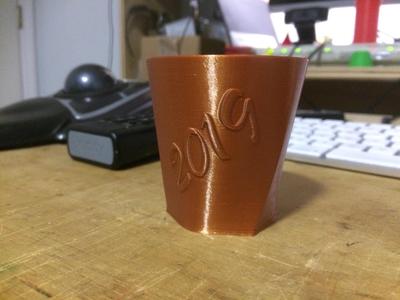 New Years Shot Glass - 2019