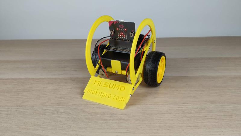 Humbot mi:sumo microbit robot