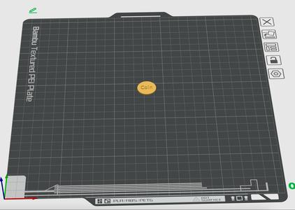 Penny Sized Coin for Penny Drop