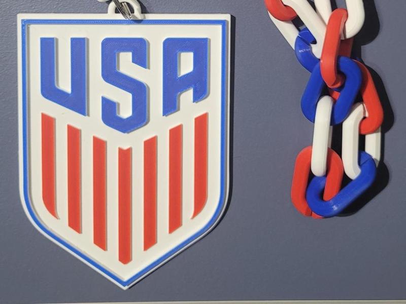 USA COPA AMERICA 3D Logo 180mm series