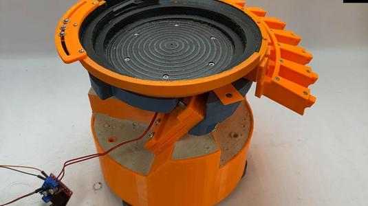 3D printed Vibration Bowl Feeder System