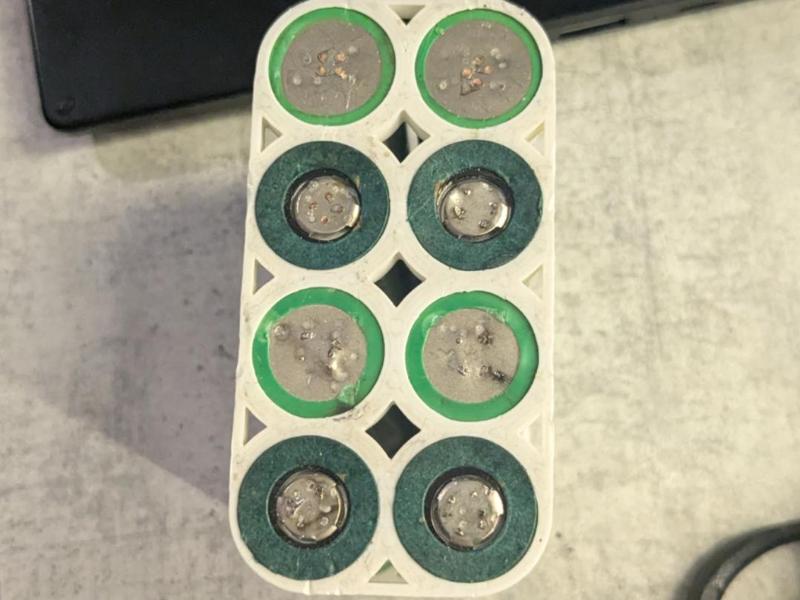 18650 2x4 4S2P Li-ion battery holder