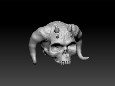 demon skull