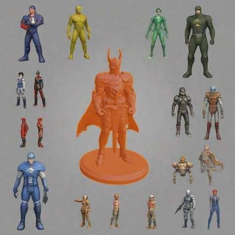Hero figure-action figure heroes