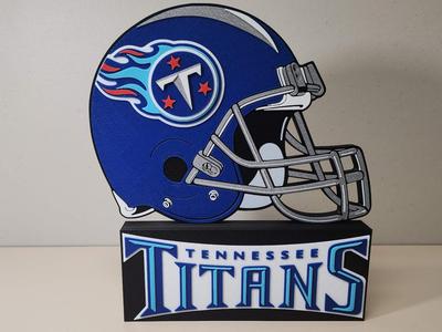 Tennessee Titans Wall or Desk Display