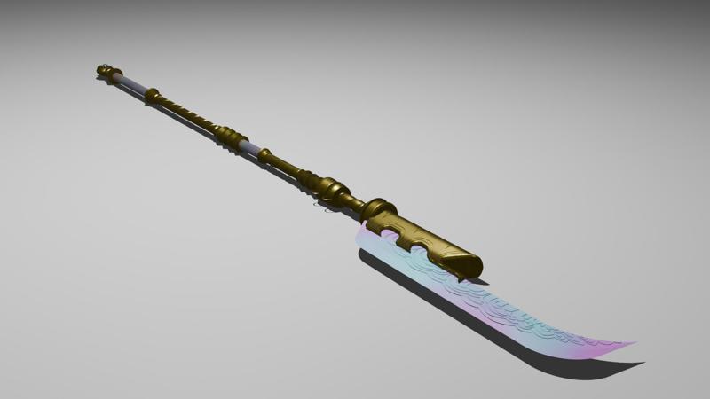Mira's Gok-do Curved Moon Sword