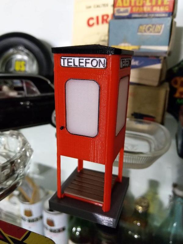 Swedish payphone 1960