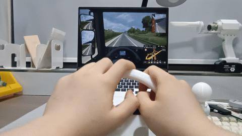 Euro Truck Simulator 2 Steering Wheel Simulator