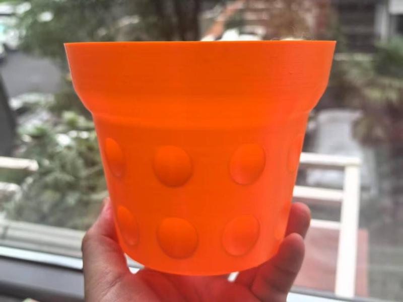 Only 40 grams of material needed, thin-walled planter for planting