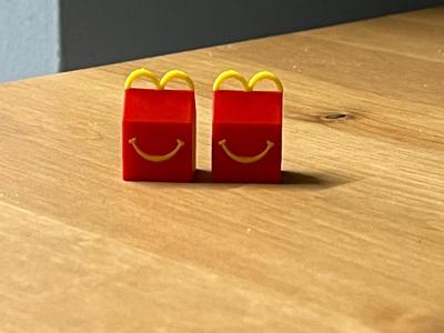 McDonalds Happy Meal Earrings 