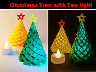 Christmas Tree (with tea light)