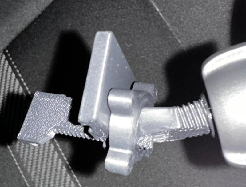 Multiple length ventilation clip Car phone holder