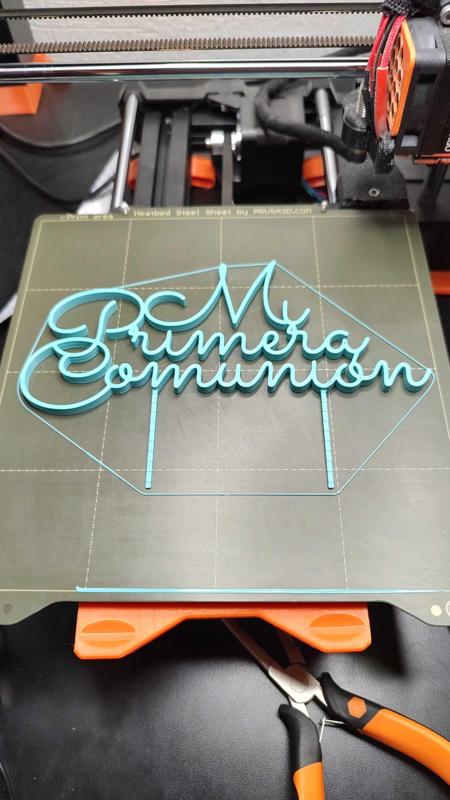 First Communion Topper