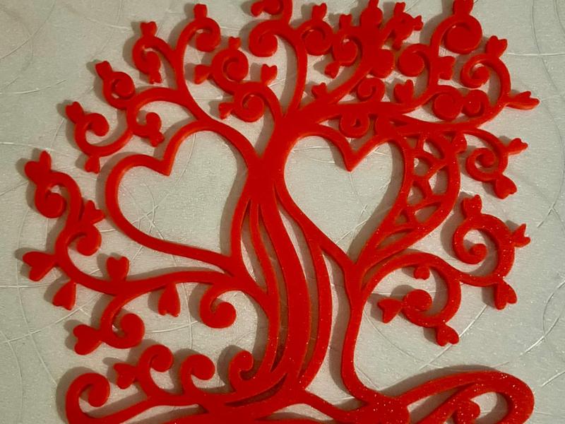 Valentine's Day Tree of Love Heart
