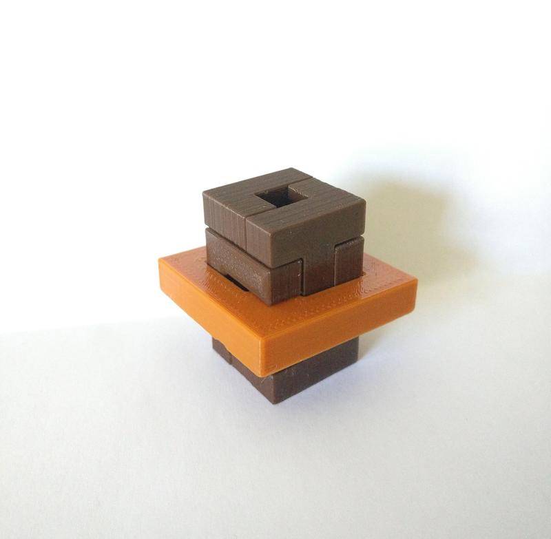 Rectangular box In a square