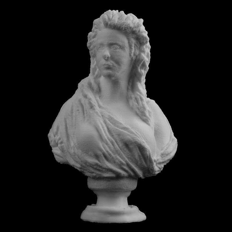 Bust of Madame De Wailly at the MET, New York