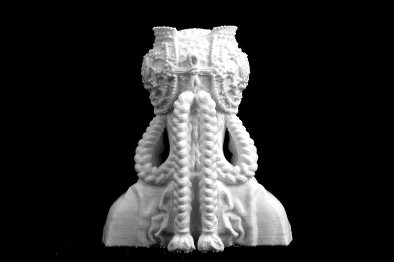 Reliquary Bust of a Saint at the Los Angeles County Museum of Art, USA