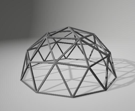Geodesic Dome V2 1/2