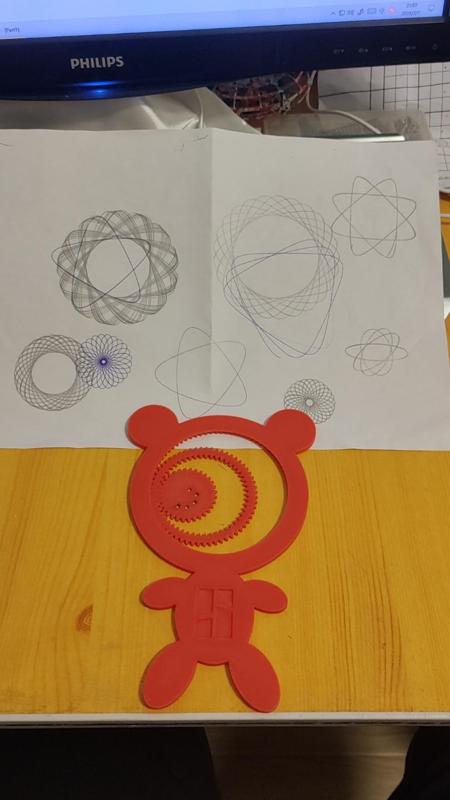 万花尺Childhood flower ruler stationery