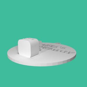 Santa's 3D Printing Workshop Ornament