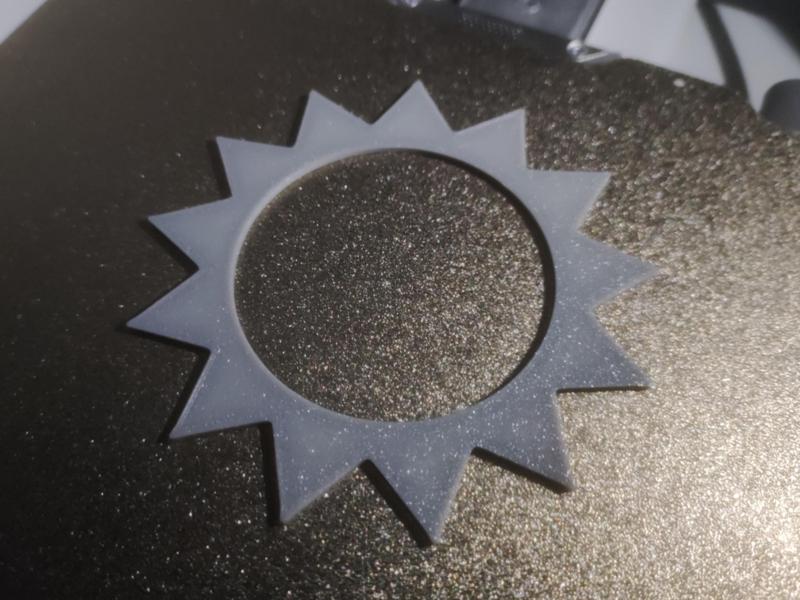 Fuel tank felt to prevent gasoline spill