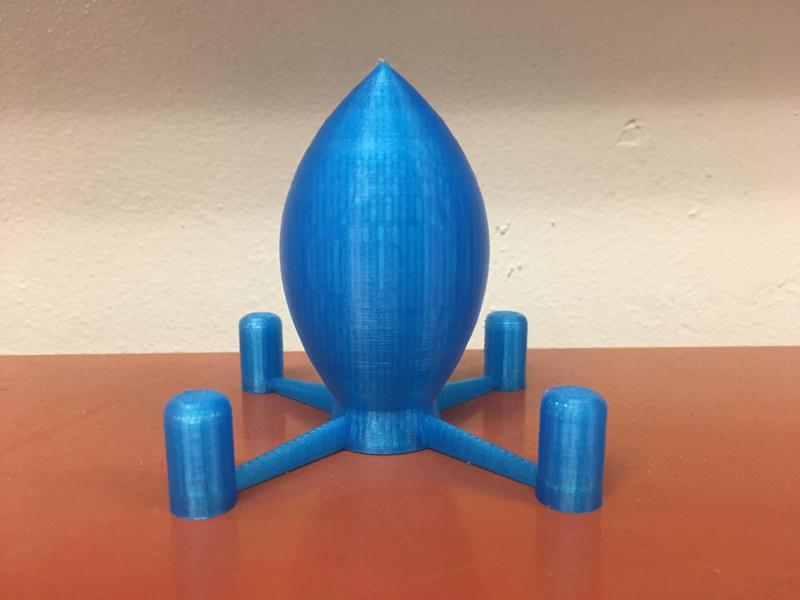 Rocket Ship Finger Hat