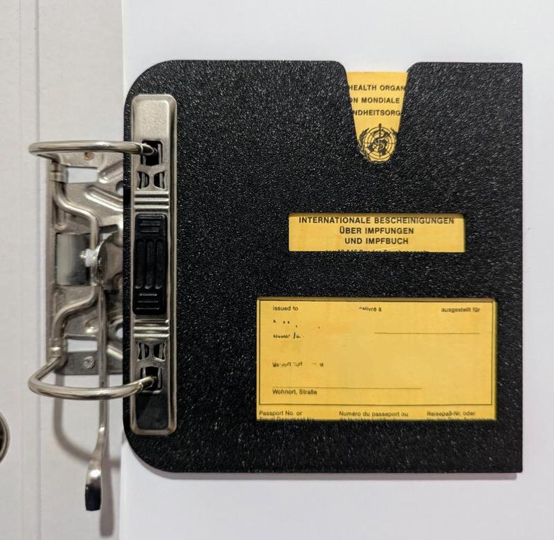 Vaccination Card Holder/ Cover for vaccination card