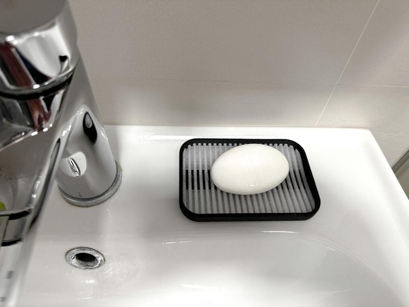 Soap and sponge holder