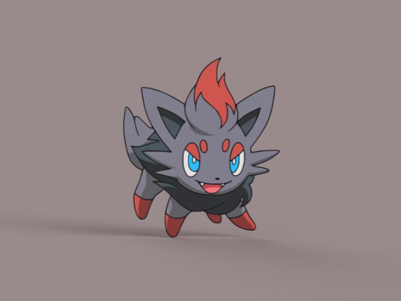 Zorua Wall Art