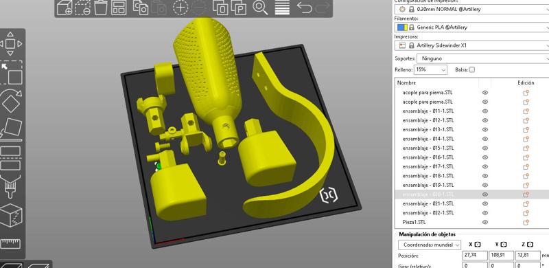 PEIRNA PROSTHESIS FOR ATHLETES