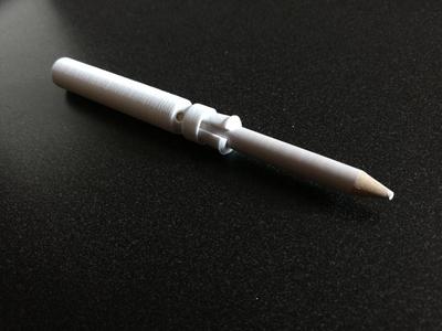 Sliding pencil extender