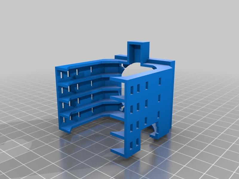 Lateral fan for Anycubic I3 Mega extruder nema17 motor
