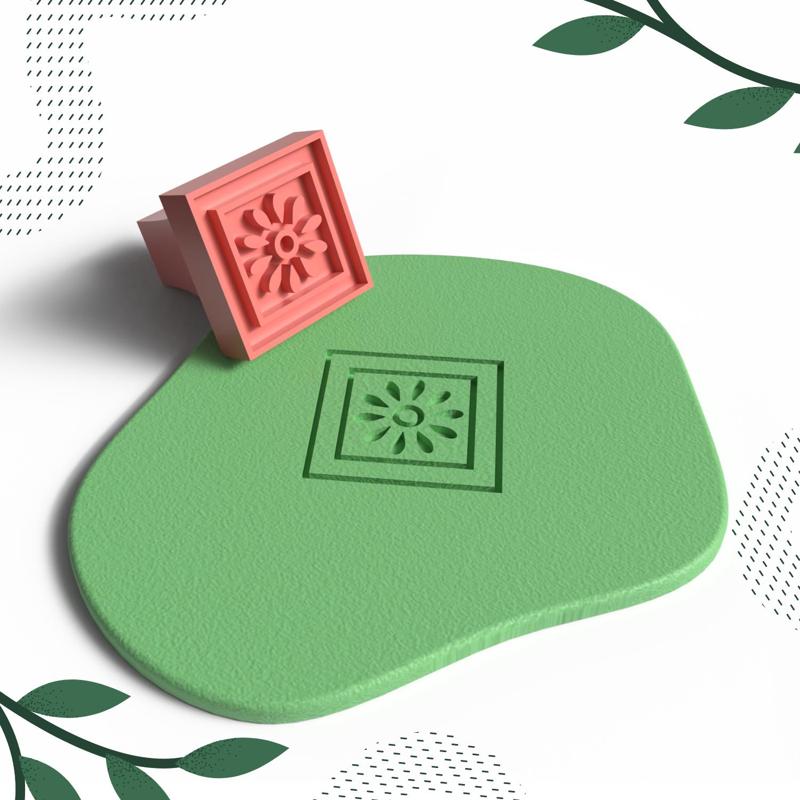 CLAY STAMP NO.26 | DIGITAL STL FILE | 1 SIZE