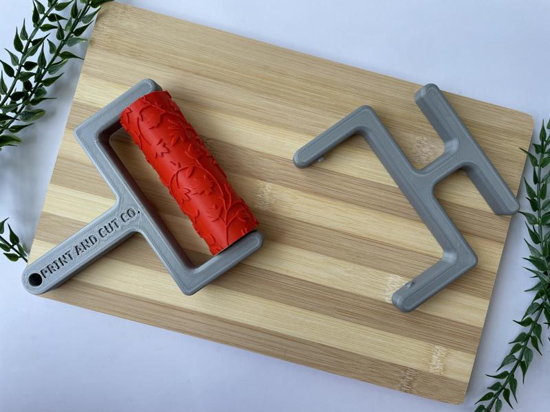 Flower Polymer Clay Texture Roller