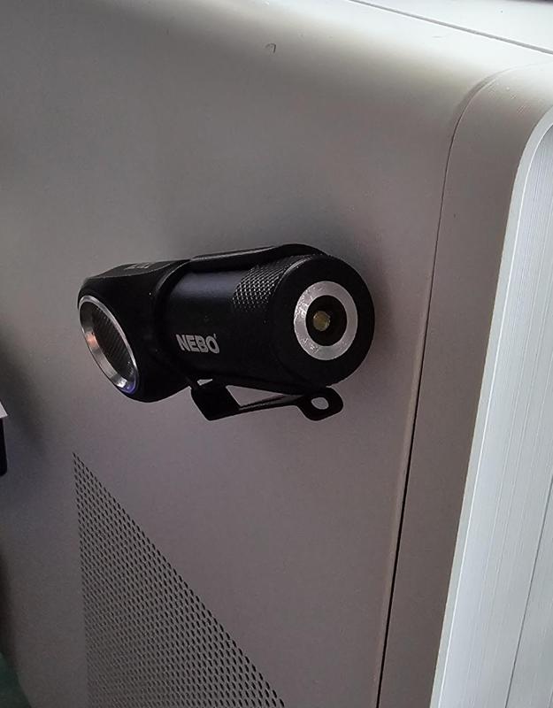 Magnetic clip for NEBO Rebel