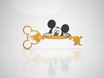 DISNEY KEY - Mickey