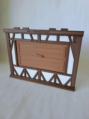 Store Wall for the Playmobil medieval house