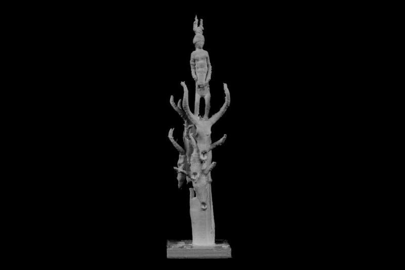 Funerary Post 1 at Quai Branly, Paris