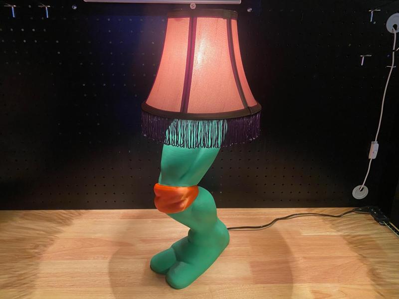 TMNT - Leg Lamp