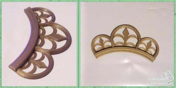 Frozen Anna's hair clip