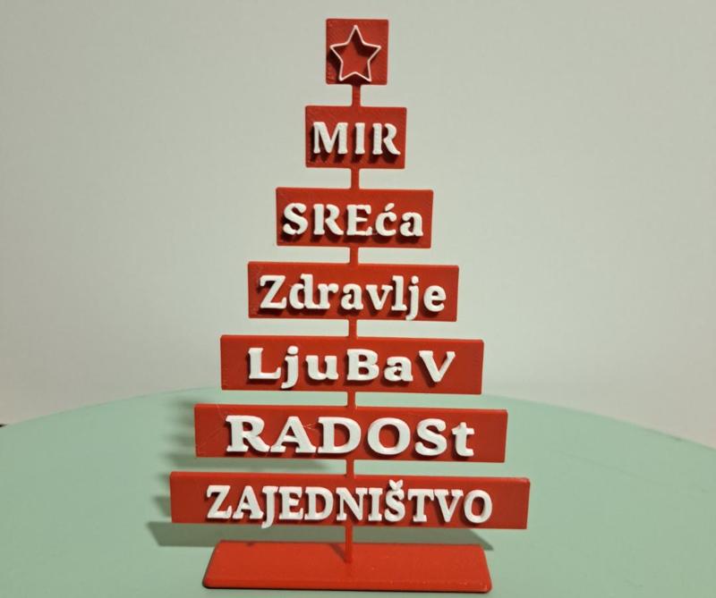 Bor dobrih želja , Christmas wish Tree