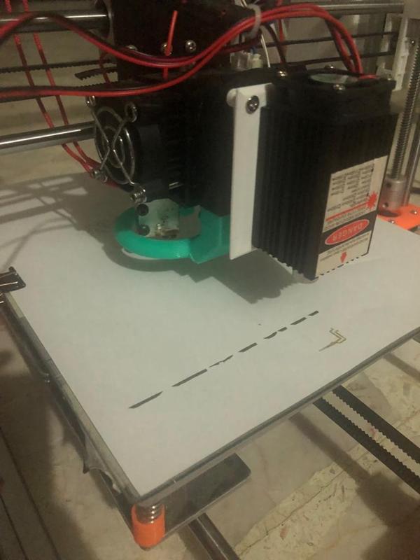5015 Fan Laser mount