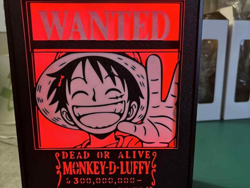 dioramas wanted luffy