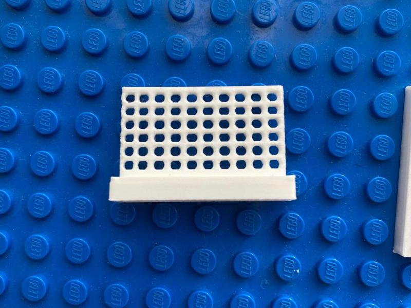 Lego Brick Mesh Fence