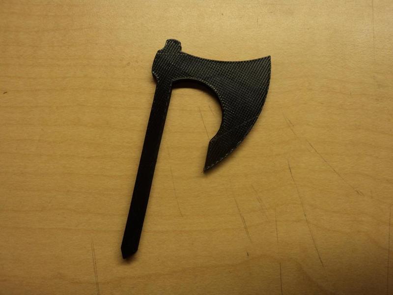 Viking simple battle axe