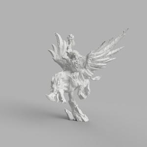 Alvar on -Thunderbeak- Gryphon